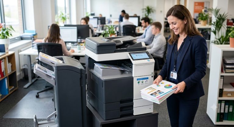 High Speed Color Printer Copier 40+ PPM Guide for Offices